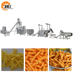 Alimentaire faisant la machine pour cheetos/kurkure/maïs boucles/<span class=keywords><strong>nik</strong></span> naks frit cheetos traitement ligne - Product Image 6
