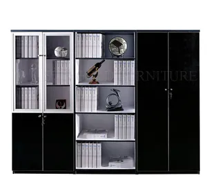 Houten moderne archiefkast kantoormeubilair open plank ontwerp (SZ-FCB304)