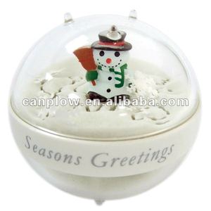 Customized Resin <b>Snow</b> <b>Globe</b> for Child's Christmas Party Decorations for Couples - Product Image 5