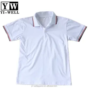 Benutzerdefinierte schule logo polo neck kragen shirts kinder jungen mädchen schuluniform polo hemd