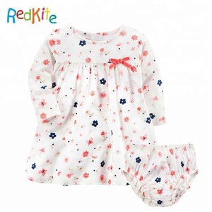 Guangzhou bébé robe vêtements fournisseurs, 2018 style nouveau-né bébé vêtements ensembles pour filles - Product Image 4
