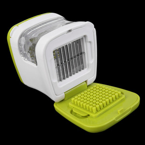 OEM nouveauté presse-ail multifonction en plastique presseur broyeur trancheuse râpe découpe en dés et stockage cuisine légumes outil - Product Image 4