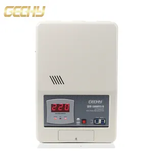 Wall Mounted Single Phase 10000 Watt Tipe Otomatis AC Voltage Regulator AVR untuk Mesin Pencuci Piring