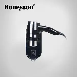 Honeyson top hotel bathroom wall mounting hair dryer suppliers