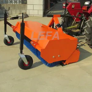 Mini Farm Agricultural Tractor Pto Driven Road Sweeper China Provided 3 Point Hitch Suspension Type 1 Nylon Floor Sweeper 168