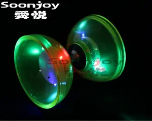 Soonjoy LED triple bearing diabolo