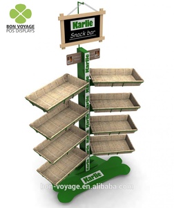 Support pour panier de rangement en osier, 4 niveaux, avec hauteur - Product Image 2