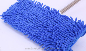 Microfibra polvo Chenille mop kit duster magia telescópica ajustable de la manija plana limpiador - Product Image 5