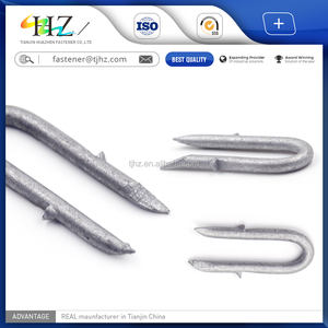 Grapas para Cercas de Alta Calidad, Clavos Tipo U, Alambre de Púas, etc. Grapas con púas - Product Image 6