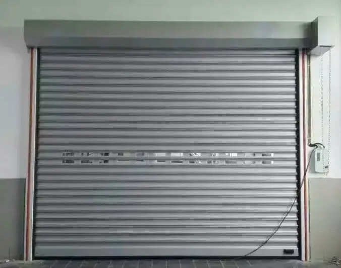 Automatic steel fire resistant doors fire curtain rolling shutter door