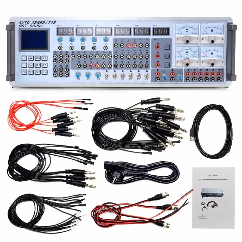 Simulador de sinal de automóvel, ferramenta de simulação de sinal de automóvel inteligente 9000 ecu, simulador de sensor automotivo e testador mst9000 +