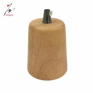 Wood Lamp Holder Wooden Pendant Lights Socket LED Light Socket Nordic Simple Lamp Base for DIY Accessories Home Decor E27