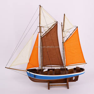 Modello di <span class=keywords><strong>barca</strong></span> <span class=keywords><strong>da</strong></span> <span class=keywords><strong>pesca</strong></span> al tonno, 78x16x81cm, moderno azzurro nuova finitura modello di nave <span class=keywords><strong>in</strong></span> legno, <span class=keywords><strong>regalo</strong></span> nautico per lui - Product Image 5