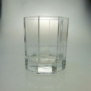 Verres à vin taureau rouge à énergie, 250 <span class=keywords><strong>ml</strong></span>, verre en forme d'octogonale, nouvelle collection - Product Image 2