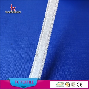 Nhà Máy Bán Buôn 10Mm Sóng Thiết Kế Với Picot Biên Giới Ban Nhạc Đàn Hồi Cho Thể Thao Áo Ngực TCJD2184-10 - Product Image 4