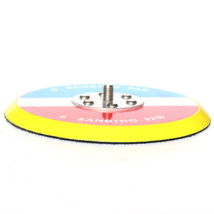Disque de ponçage à double <span class=keywords><strong>Action</strong></span> 6 ", 10 pièces, tampon de support, crochet et boucle de 150mm, 5/16-24T, pour le ponçage et le polissage - Product Image 5