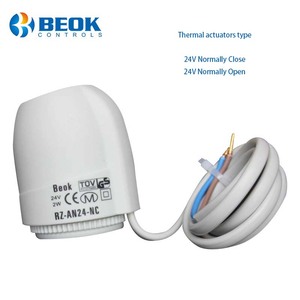 Vanne thermostatique <span class=keywords><strong>de</strong></span> <span class=keywords><strong>radiateur</strong></span> WIFI 230V, chauffage au sol, têtes d'actionneurs électriques - Product Image 2