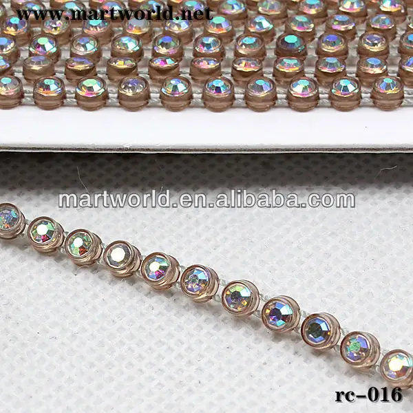 Berlian Imitasi Berkilau untuk Pernikahan Grosir (Rc-016)