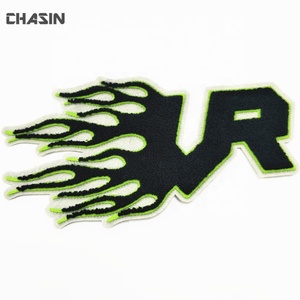 Patch en chenille personnalisé ALWAYSFRESH, lettres en chenille, patchs en chenille, lettres à <span class=keywords><strong>coudre</strong></span> sur le dos pour les vêtements - Product Image 3