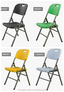 Chất lượng cao bán buôn trắng ngoài trời Vườn giải trí usded nhựa gấp ghế - Product Image 2