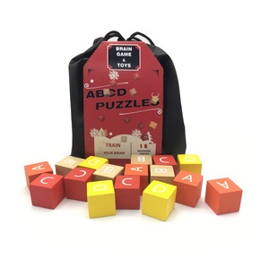 Cadeaux de Noël ABCD jeu de société puzzle <span class=keywords><strong>sudoku</strong></span> en bois - Product Image 1