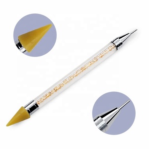 Stylo à points double embout pour nail art, applicateur de strass et de perles en cristal, outil de manucure pour la décoration des ongles - Product Image 5