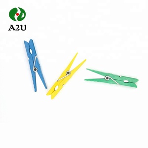 High quality wholesale cheap colorful Mini crafts plastic clothespins - Product Image 6