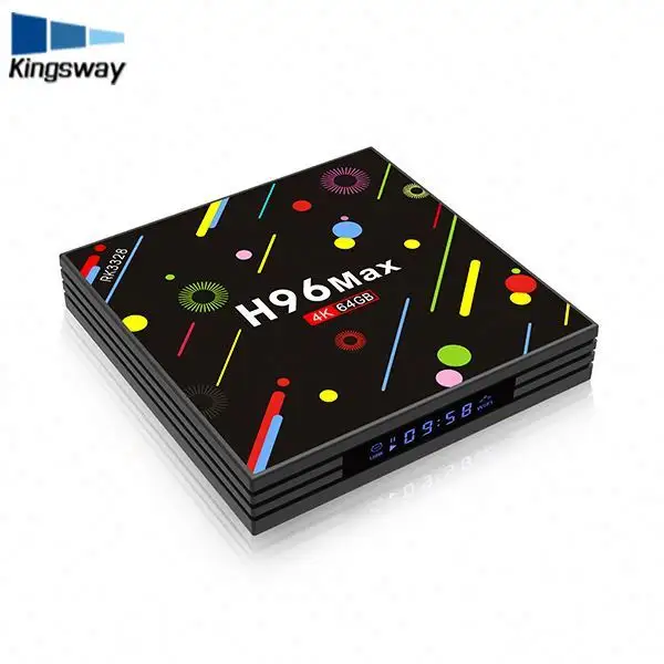 H96 MAX H2 aggiornamento Rockchip RK3328 TV Centro 17.3 malaysia custom firmware android tv box