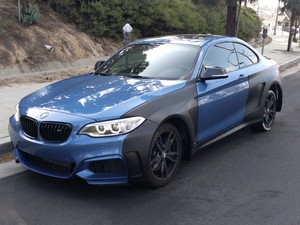 Kit carrosserie en fibre de verre large <span class=keywords><strong>F22</strong></span> M235i pour BMW <span class=keywords><strong>F22</strong></span> Msport 230i <span class=keywords><strong>228i</strong></span> NOUVEAU Série 2 14-17 - Product Image 4
