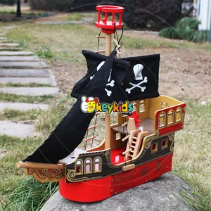 2017 оптовая продажа, детский деревянный пиратский корабль, игрушка, новый дизайн, детский деревянный пиратский корабль, игрушка, лучший ребенок, деревянный пиратский корабль, игрушка W03B060