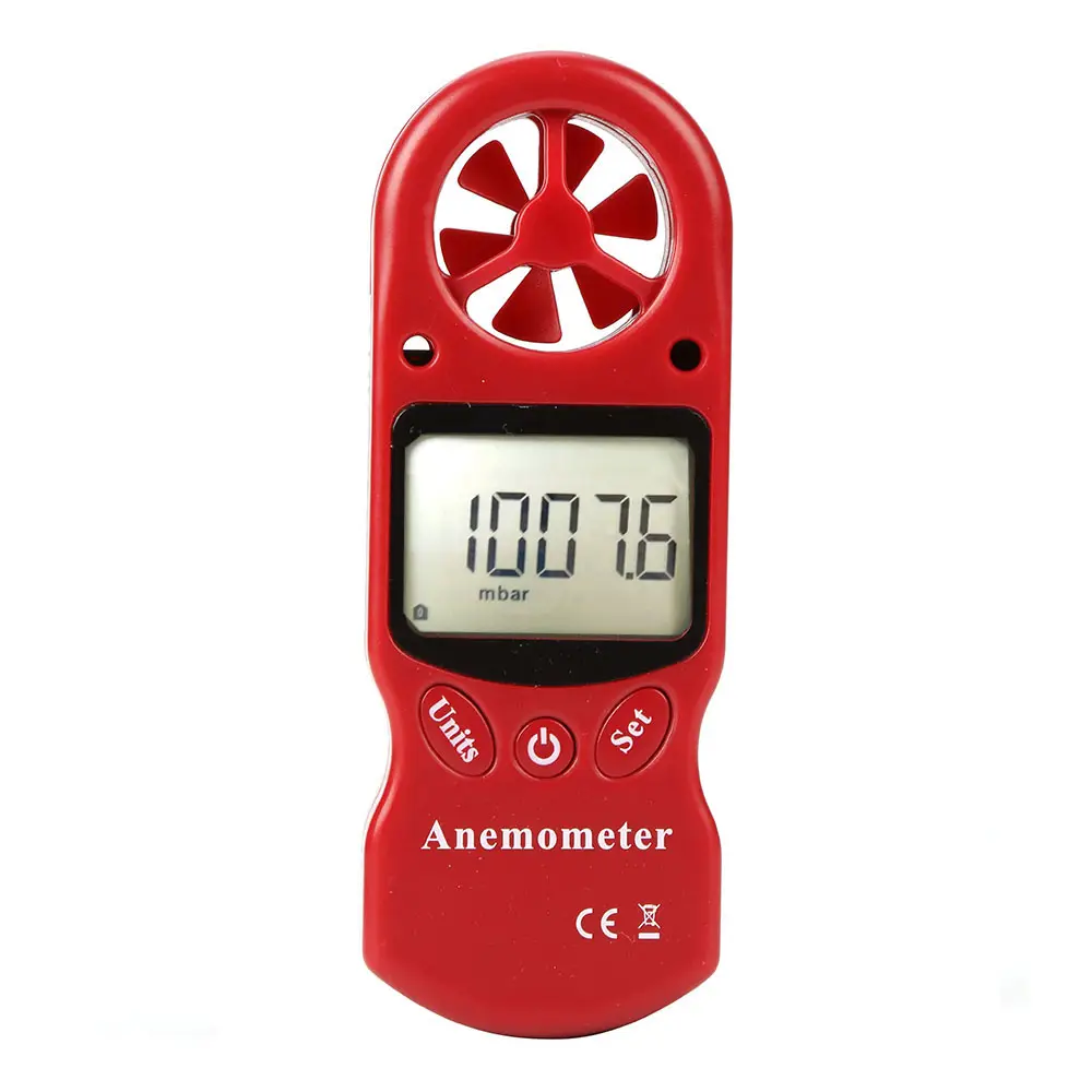 High quality Digital Air Flow temperature Anemometer Wind Speed Meter /tester TL-302 with Barometer/ Altimeter