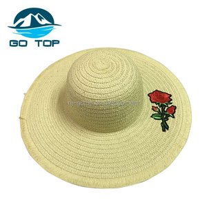 Al por mayor sombreros de paja de papel para <span class=keywords><strong>el</strong></span> sol señora Custom español sombrero de paja - Product Image 6