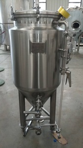100 litre Bira Demleme Ekipmanı Paslanmaz Çelik Konik Fermantasyon Tankları Bira Fermentörü - Product Image 2