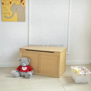 Boîte de rangement de jouets en bois <span class=keywords><strong>blanc</strong></span> bon marché en gros Banc de <span class=keywords><strong>coffre</strong></span> <span class=keywords><strong>à</strong></span> jouets pour enfants pour chambre d'école salon hôtel - Product Image 1