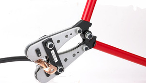 Herramienta de Engarzado Eléctrica de Alta Resistencia LX-120B para Conexiones de Cables No Aislados, Forma Hexagonal, 10-120 mm², Engarzadora de Terminales de Cable Eléctrico - Product Image 2