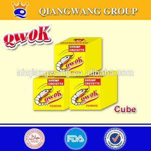 4g*25*80 qwok crevettesstoragecondition/crevette cube d'assaisonnement cube de <span class=keywords><strong>bouillon</strong></span> de cube de <span class=keywords><strong>bouillon</strong></span> - Product Image 1