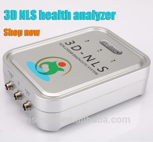 2015 3d nls analyseur de santé 3d nls de diagnostic avec la réparation et la thérapie