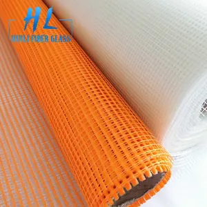 1m x 50m alkali resistant 110g 10x10 Blue Fiberglass Mesh