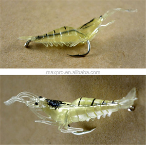 Esca da Pesca Artificiale in Silicone a Forma di Gamberetto Morbido - Product Image 5