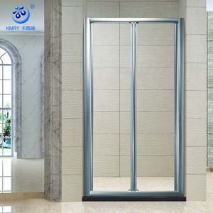 Hình chữ nhật nhôm <span class=keywords><strong>accordion</strong></span> tắm bao vây Đá Nhân Tạo khay gấp cửa (kd3207) thẳng xuất hiện để sử dụng nhà - Product Image 2