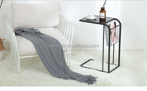 <span class=keywords><strong>Table</strong></span> d'appoint décorative rectangulaire en métal <span class=keywords><strong>noir</strong></span> pour ventes promotionnelles Assurance qualité contemporaine à bas prix - Product Image 3