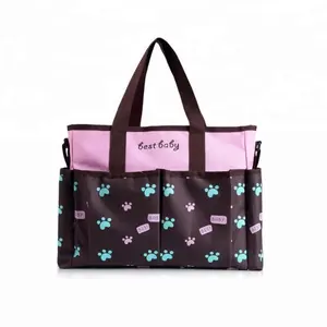 CFP B634ขายส่งสต็อกส่วนบุคคลเด็ก Tote Quilted ผ้าอ้อมเด็กกระเป๋า