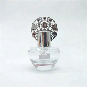 alibaba china high quality cosmetic perfume bottle 20ml glass spray fancy empty bottle glass perfume with silver cover