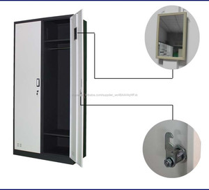 Muebles escolares Armarios de almacenamiento <span class=keywords><strong>Taquilla</strong></span> metálica de dos puertas - Product Image 5