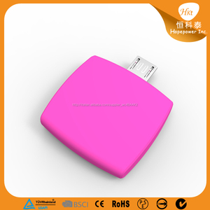2016 nuovo disegno usa e getta DC5.5V 600 mah caricatore mobile mini usb - Product Image 5