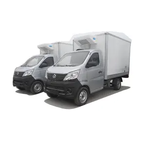 Mini cargo truck mounted refrigerating machine for cold chain logistics transportation