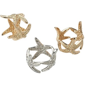 Servilleteros de estrella de mar de concha de mar hecha a mano con diseño personalizado hermoso - Product Image 2