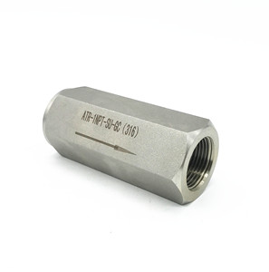 Van Kiểm Tra Ngang Không Khí Rãnh Khí 3000psi Áp Suất Cao Ss304 Không Trở Lại Chất Lượng Tốt - Product Image 2