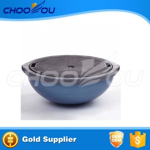 Equipo de Gimnasio de musculación 58 cm PVC bola de bosu <span class=keywords><strong>balance</strong></span> trainer Media Bola de la Gimnasia - Product Image 5