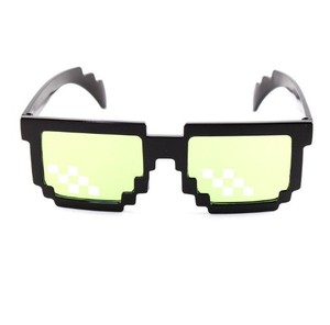 8-Bit Pixel Zonnebril Videogame <span class=keywords><strong>Geek</strong></span> Party Is Voorstander Van Transparante Kleur Bril Misdadiger - Product Image 5